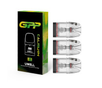 [Ships from Bonded Warehouse]Uwell Upgraded Caliburn GPP Cartridge 3ml for Caliburn G5 kit - Universal Caliburn Fit 