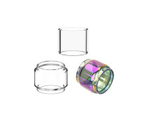 Voopoo Drag 4 Kit With Uforce L Normal TPD Version RTA Tank Rainbow Clear Replacement Vape Straight Bubble Glass Tank Tube