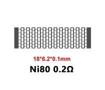 Zeus X Mesh NI80 0.2ohm A1 0.17ohm KA1 0.17ohm Mesh Coil PreBuilt Coil for Zeus X Mesh Tank