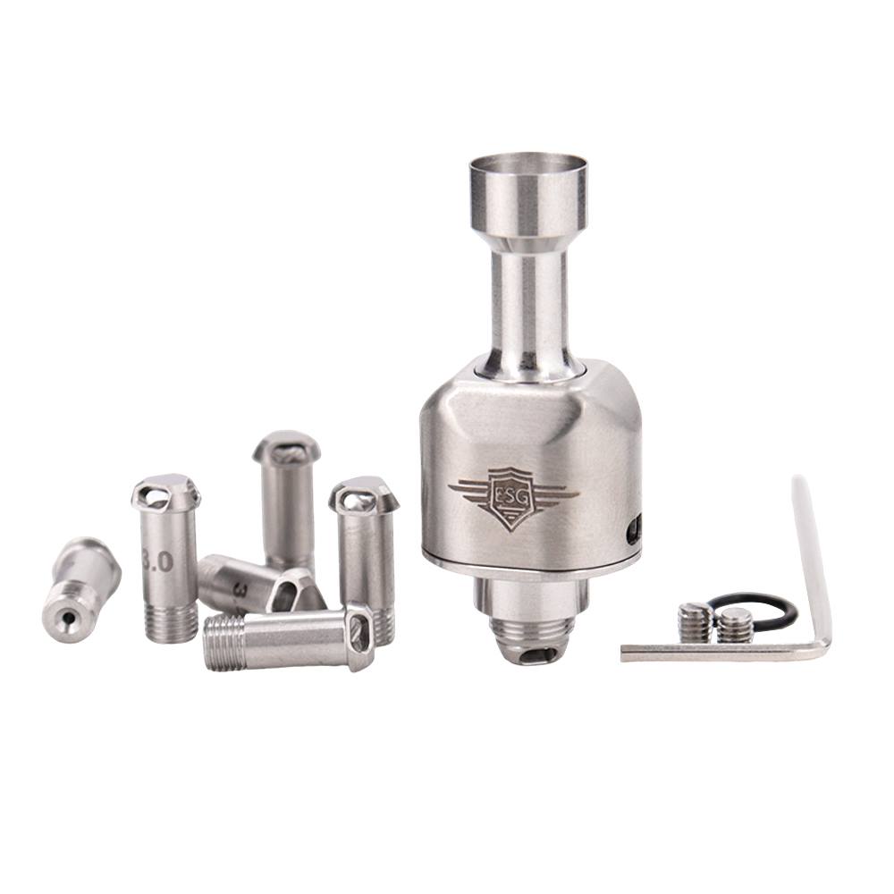 ESG Skynet Style RBA Bridge 316SS Airflow Pins 2.0mm/2.5mm