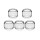 5Pcs Clear - +$1.80